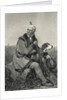 Portrait Of Daniel Boone W/Rifle & Dog by Anonymous