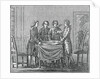 Print of European Kings Meeting Together by Anonymous