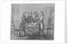 Print of European Kings Meeting Together by Anonymous