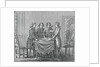 Print of European Kings Meeting Together by Anonymous
