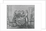 Print of European Kings Meeting Together by Anonymous