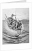 Drawing of Whalers in Boat by Anonymous
