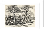 Demonstrators Fighting in Street by Anonymous