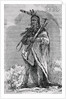 Drawing of Native American Chief Pontiac by Anonymous