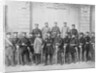 Soldiers Posing for Camera by Anonymous