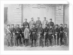 Soldiers Posing for Camera by Anonymous