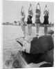 Women Holding up Their Arms in Diving Form by Anonymous