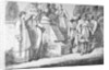 Depiction of Empress Theophano and Otto II with Party by Anonymous