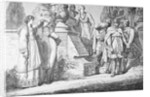 Depiction of Empress Theophano and Otto II with Party by Anonymous