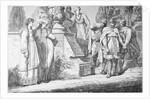 Depiction of Empress Theophano and Otto II with Party by Anonymous