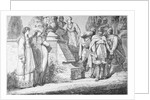 Depiction of Empress Theophano and Otto II with Party by Anonymous