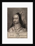 Portrait of the Mother of Philip I by Anonymous