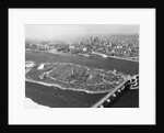 St. Helene's Island and Jacques Cartier Bridge by Anonymous