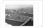 St. Helene's Island and Jacques Cartier Bridge by Anonymous