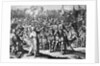 Illustration of Turks Outside Vienna by Anonymous