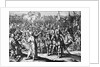 Illustration of Turks Outside Vienna by Anonymous