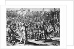 Illustration of Turks Outside Vienna by Anonymous