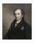 Portrait of Author Johann Wolfgang Von Goethe with Document in Hand by Anonymous