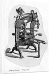 An Early Printing Press by Anonymous