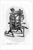 An Early Printing Press by Corbis