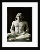 Boulak Museum Ancient Egyptian Statue of Seated Scribe by Anonymous