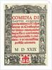 The Title Page to Dante Aligieri's The Divine Comedy by Anonymous