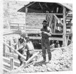 James W. Marshall Discovering Gold by Anonymous