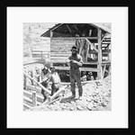 James W. Marshall Discovering Gold by Anonymous