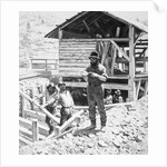 James W. Marshall Discovering Gold by Anonymous