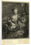 Eighteenth Century Woman With Her Servant by Anonymous