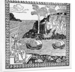 Columbus Lands in the New World by Anonymous