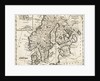 Map of Denmark, Norway, Sweden and Finland by Anonymous