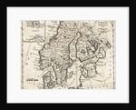 Map of Denmark, Norway, Sweden and Finland by Anonymous