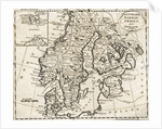 Map of Denmark, Norway, Sweden and Finland by Anonymous