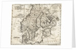 Map of Denmark, Norway, Sweden and Finland by Anonymous