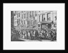 Citizens Crowding French Street by Anonymous