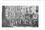 Citizens Crowding French Street by Anonymous