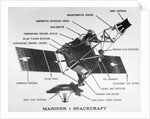 Diagram of Mariner I Space Probe by Anonymous