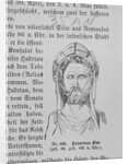 Imposed Portrait of Roman Ruler Antoninus Pius by Anonymous