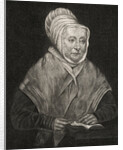 Portrait of Hannah Adams by Anonymous