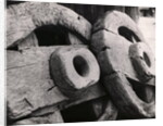 Rugged old Wooden Wheels by Anonymous