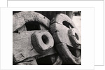 Rugged old Wooden Wheels by Anonymous