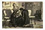 Man Kissing Woman's Hand by Anonymous