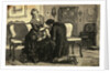 Man Kissing Woman's Hand by Anonymous