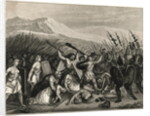 Germans Battling Roman Army by Anonymous