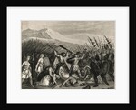 Germans Battling Roman Army by Anonymous