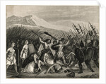 Germans Battling Roman Army by Anonymous