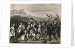 Germans Battling Roman Army by Anonymous