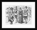 Illustration of Mary Dyer Led to Execution by Anonymous