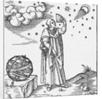 16th-Century Print of Claudius Ptolomy by Anonymous